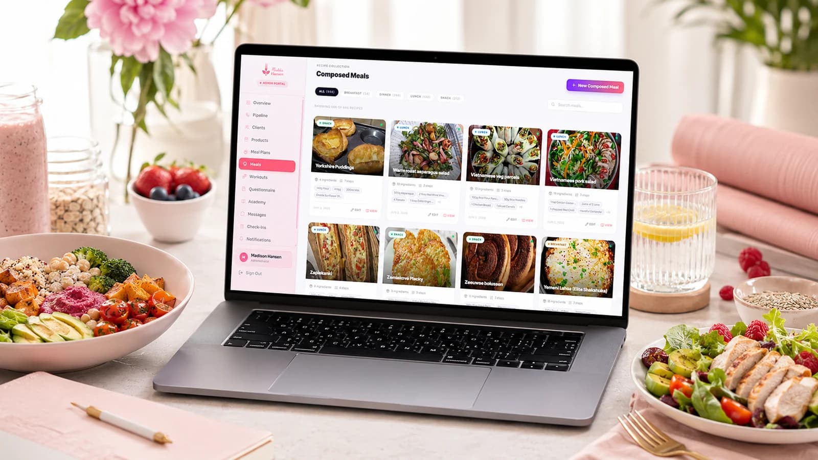 Madison Hansen — Custom coaching platform & app